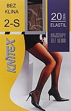 Strumpfhose für Damen Elastil 20 Den Beige - Knittex — Bild N1