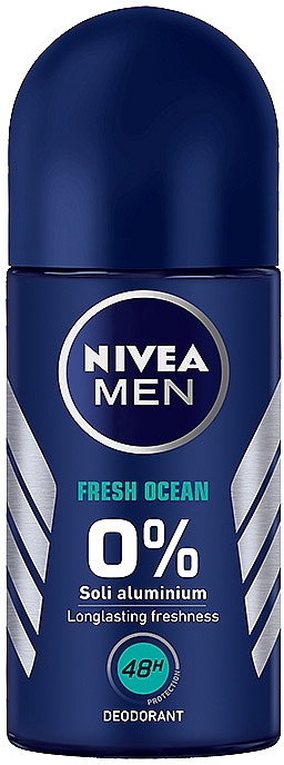 Deo Roll-on - Nivea Men Fresh Ocean 48H Quick Dry Deodorant Roll-On