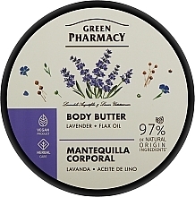 Düfte, Parfümerie und Kosmetik Körperbutter Lavendel und Leinsamenöl - Green Pharmacy 