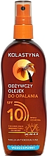 Düfte, Parfümerie und Kosmetik Wasserfestes Bräunungsöl SPF 10 - Kolastyna