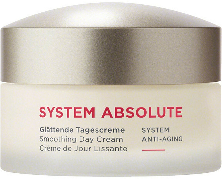 Glättende Tagescreme mit Grünalgenextrakt und Jojobaöl - Annemarie Borlind System Absolute System Anti-Aging Smoothing Day Cream — Bild N1