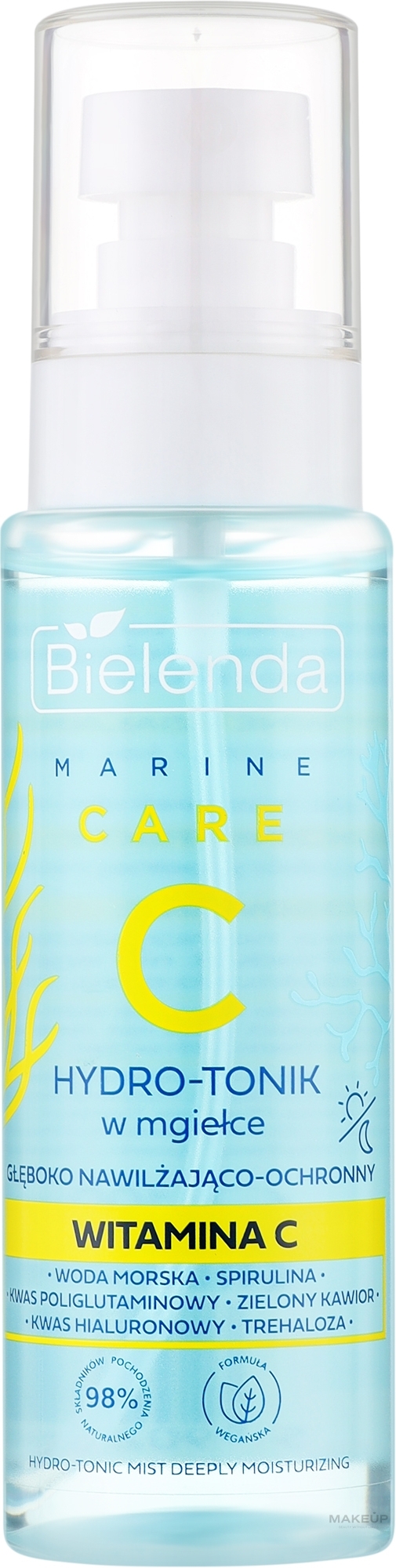 Hydrotonikum im Nebel - Bielenda C Marine Care Hydro-Tonic Mist Deeply Moisturizing  — Bild 100 ml