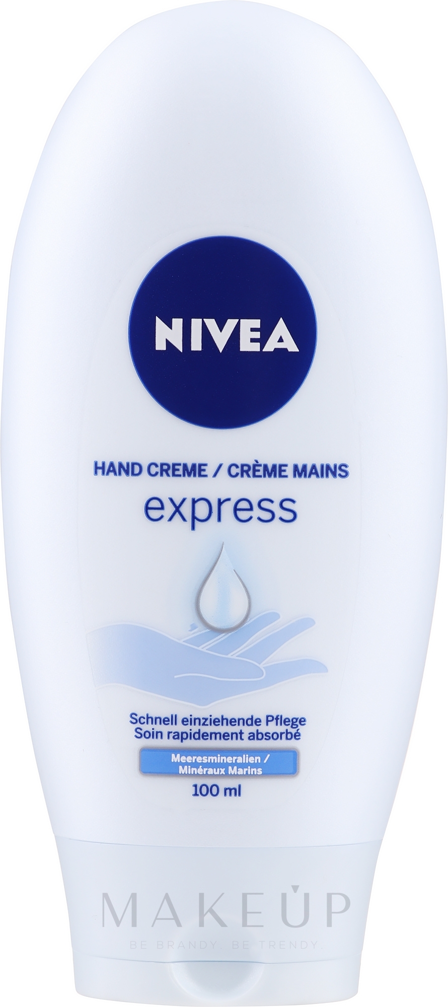 Handcreme mit Meeresmineralien - Nivea Express Care Hand Cream — Bild 100 ml