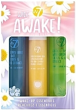 Gesichtspflegeset - W7 Wide Awake! (Gesichtstoner 120ml + Reinigungsgel 120ml + Tagescreme 50ml)  — Bild N2