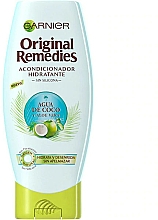 Feuchtigkeitsspendende und regenerierende Haarspülung mit Kokosnusswasser und Aloe Vera - Garnier Original Remedies Coconut Water and Aloe Vera — Bild N1