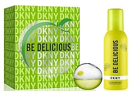 Düfte, Parfümerie und Kosmetik Duftset (Eau de Parfum 30 ml + Duschmousse 150 ml) - DKNY Be Delicious 