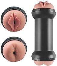 Düfte, Parfümerie und Kosmetik Doppelseitiger Masturbator - LoveToy Training Master Double Side Stroker Pussy & Anus Flesh