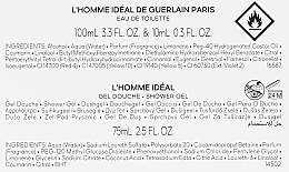 Guerlain L'homme Ideal - Duftset (Eau de Toilette 100ml + Duschgel 75ml + edt 10 ml) — Bild N3