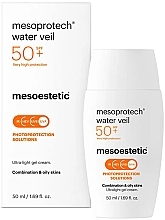 Feuchtigkeitsspendende Sonnenschutzcreme für das Gesicht SPF 50+ - Mesoestetic Mesoprotech Hydra Cream SPF 50+  — Bild N2