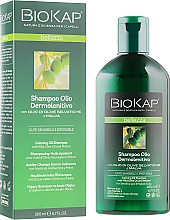 Düfte, Parfümerie und Kosmetik Beruhigendes Shampoo mit Olivenöl und Malve - BiosLine BioKap Calming Oil Shampoo
