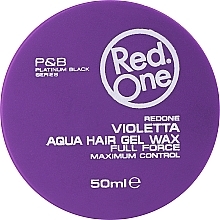 Düfte, Parfümerie und Kosmetik Haarwachs auf Wasserbasis - RedOne Aqua Hair Gel Wax Full Force Violetta