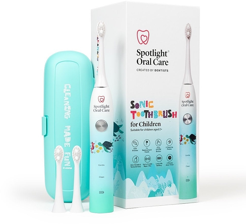 Elektrische Kinderzahnbürste für Kinder - Spotlight Oral Care Children's Sonic Toothbrush — Bild N2