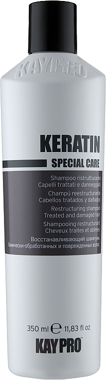 Shampoo für behandeltes und strapaziertes Haar mit Keratin - KayPro Special Care Shampoo