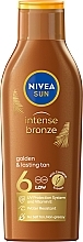 Düfte, Parfümerie und Kosmetik Bräunungslotion mit Beta-Carotin SPF 6 - NIVEA Carotene Sun Lotion SPF6