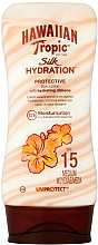 Düfte, Parfümerie und Kosmetik Feuchtigkeitsspendende Sonnenschutzlotion für den Körper SPF 15 - Hawaiian Tropic Silk Hydration Sun Lotion SPF 15