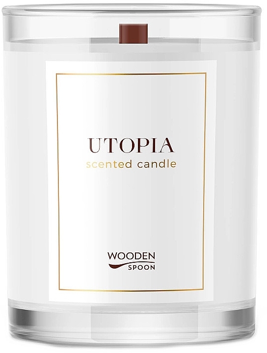 Duftkerze - Wooden Spoon Utopia Natural Scented Soy Candle — Bild N1