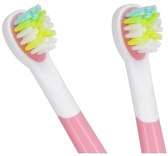 Ersatz-Schallzahnbürstenkopf für Mädchen 2 St. - Teesa Sonic Junior Girl Soft Toothbrush Heads — Bild N1