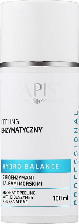 Enzym-Peeling für das Gesicht mit Algenextrakt - APIS Professional Hydro Balance Enzymatic Peeling — Bild N1