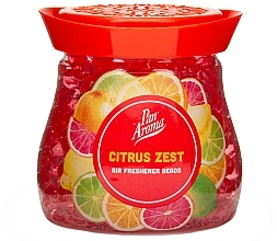 Düfte, Parfümerie und Kosmetik Gel-Lufterfrischer Zitrusschale - Pan Aroma Citrus Zest Air Freshener Beads