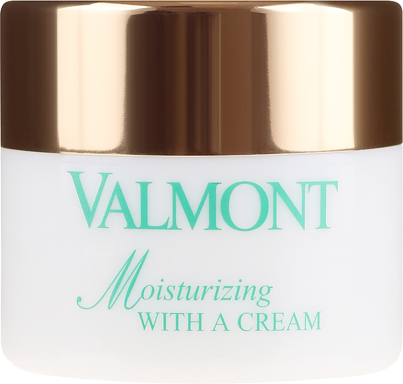 Feuchtigkeitsspendende Gesichtscreme - Valmont Moisturizing With A Cream — Bild N2