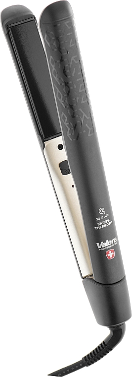 Professioneller Haarglätter - Valera Swiss'x Thermofit Straight Plate and Professional Curls — Bild N1