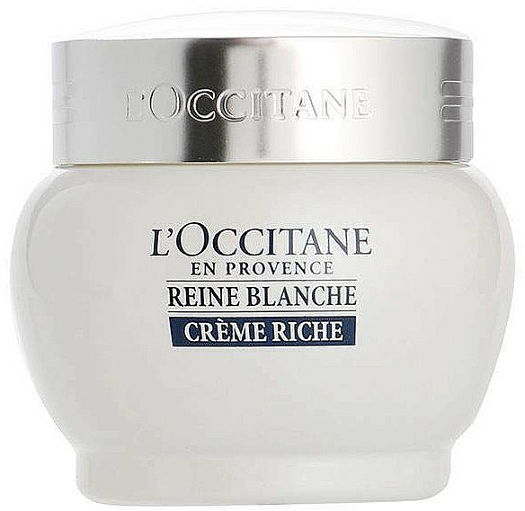 Feuchtigkeitsspendende Gesichtscreme - L'Occitane Reine Blanche Rich Cream — Bild N1