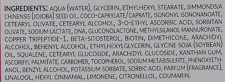 Dermovitalisierende Creme mit Kupferpeptid und Polynukleotiden - Bielenda Professional SupremeLab Dermo-Revitalizing Cream With Polynucleotides & Copper Tripeptide — Bild N3