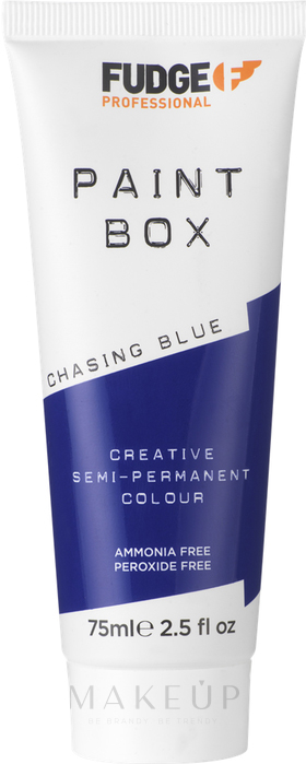 Semi-permanente Haarfarbe - Fudge Paint Box Creative Semi-Permanent Colour — Bild Chasing Blue