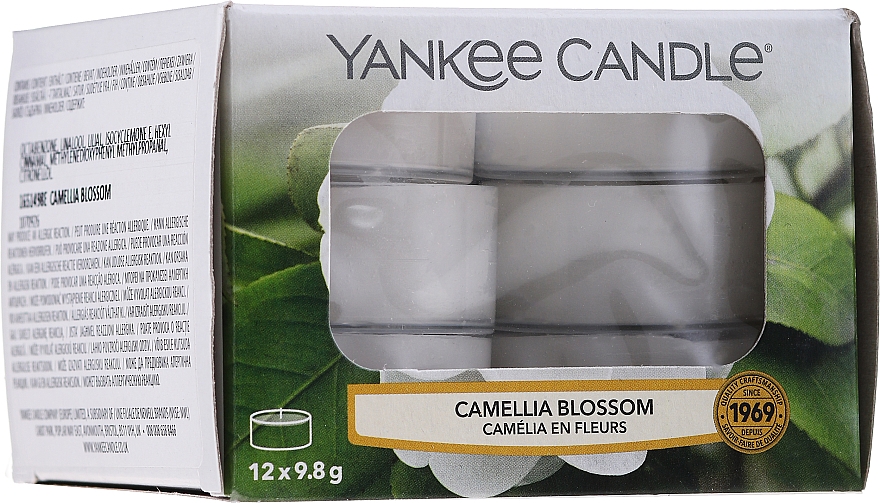 Teelichter Camellia Blossom - Yankee Candle Tea Light Camellia Blossom — Bild N1