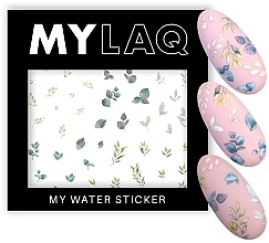 Nagelsticker - MylaQ My Water Sticker My Green Leaf — Bild N2