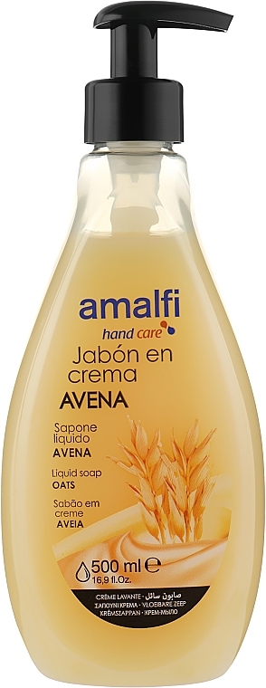 Handcreme-Seife mit Hafer - Amalfi Avena Liquid Soap — Bild N1