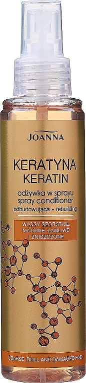 Sprühlotion mit Keratin für stumpfes und geschädigtes Haar - Joanna Keratin Conditioner In Spray
