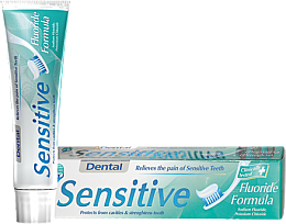 Düfte, Parfümerie und Kosmetik Zahnpasta Fluoride Formula - Dental Sensitive Fluoride Formula