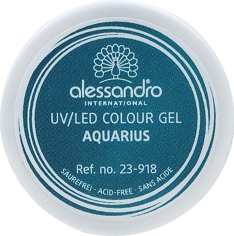 UV/LED Aufbaugel - Alessandro International Colour Gel — Bild N1