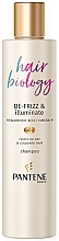 Düfte, Parfümerie und Kosmetik Shampoo für trockenes und gefärbtes Haar mit Hyaluronsäure und Omega 9 - Pantene Pro-V Hair Biology Shampoo Defrizz & Illuminate