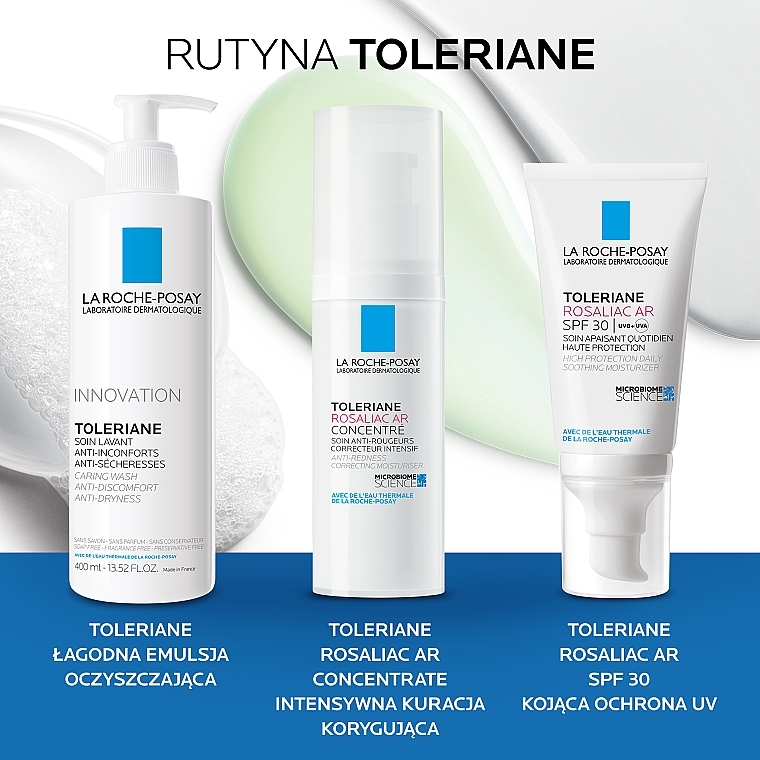 Gesichtscreme mit hohem UV-Schutz für zu Couperose neigende Haut - La Roche Posay Toleriane Rosaliac AR SPF30 — Bild N5