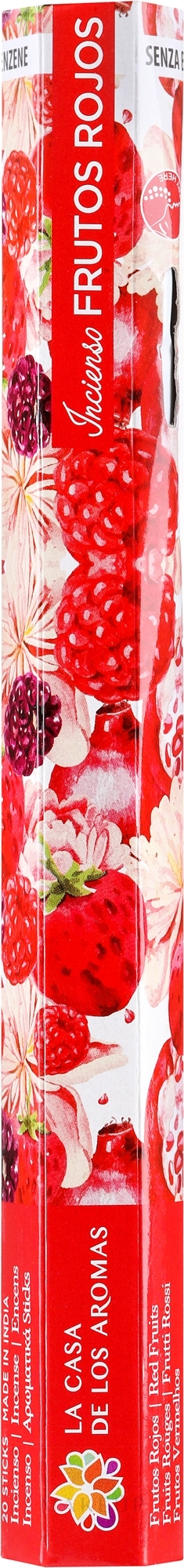 Duftstäbchen rote Früchte - La Casa de Los Aromas Fragrance Incense — Bild 20 St.