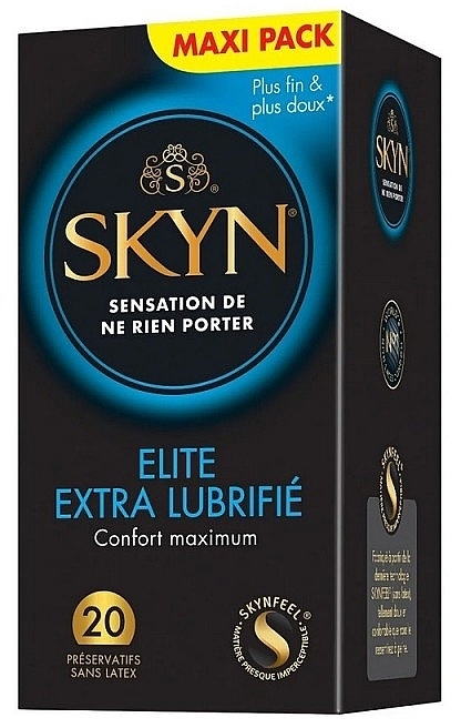 Latexfreie Kondome 20 St. - Skyn Elite Extra Lubricated — Bild N1