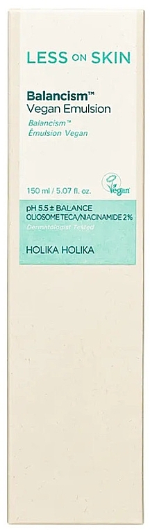 Gesichtsemulsion  - Holika Holika Less On Skin Balancism Vegan Emulsion — Bild N3