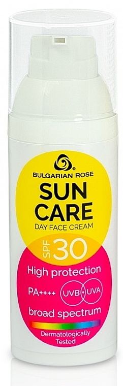 Tagescreme SPF 30 - Bulgarian Rose Sun Care Day Face Cream SPF 30 — Bild N1