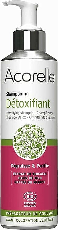 Entgiftendes Shampoo mit Shikakai-Extrakt und Goji-Beeren - Acorelle Detox Shampoo — Bild N1
