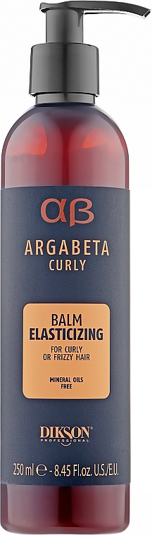 Kräftigender Conditioner für lockiges Haar - Dikson Argabeta Curly Balm Elasticizing — Bild N1