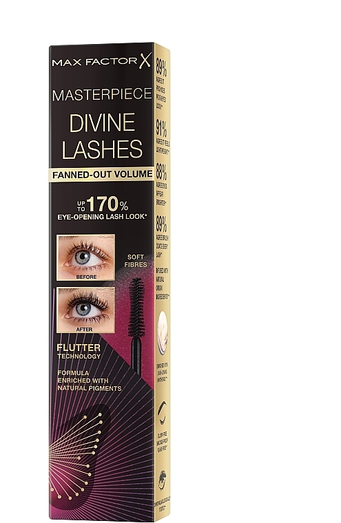 Wimperntusche - Max Factor Masterpiece Divine Lashes Volumising Mascara  — Bild N3