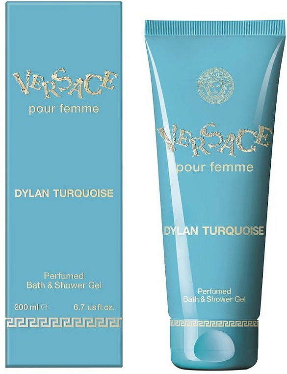 Versace Dylan Turquoise Bath & Shower Gel - Duschgel — Bild N1