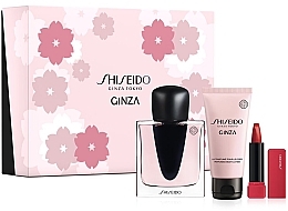 Düfte, Parfümerie und Kosmetik Shiseido Ginza  - Duftset (Eau de Parfum 50ml + Körperlotion 50ml + Lippenstift 2g) 