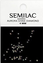 Strasssteine für Nägel 4 mm - Semilac Aurora Shine Diamond — Bild N1