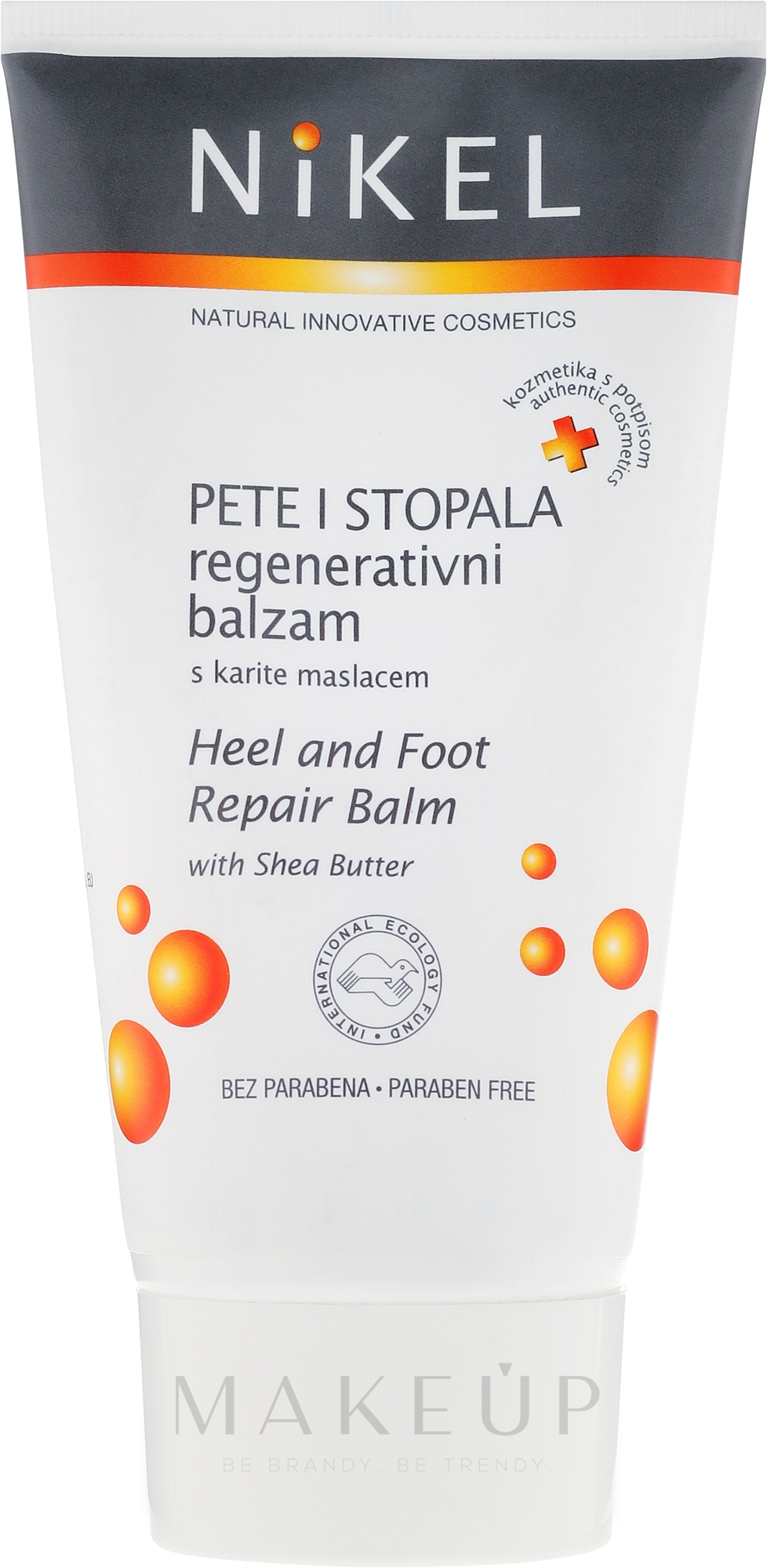 Regenerierender Fuß- und Fersenbalsam mit Sheabutter - Nikel Heel and Foot Repair Balm — Bild 140 ml