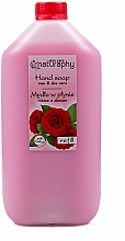 Flüssige Handseife Rose und Aloe Vera - Naturaphy Rose & Aloe Vera Hand Soap Refill — Bild N1