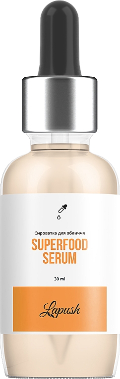 Gesichtsserum mit Hyaluronsäure - Lapush Superfood Serum — Bild N1