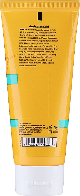 Feuchtigkeitsspendende Sonneschutzlotion SPF 50 - Australian Gold Utimate Hydration Sunscreen Lotion SPF 50 — Bild N2